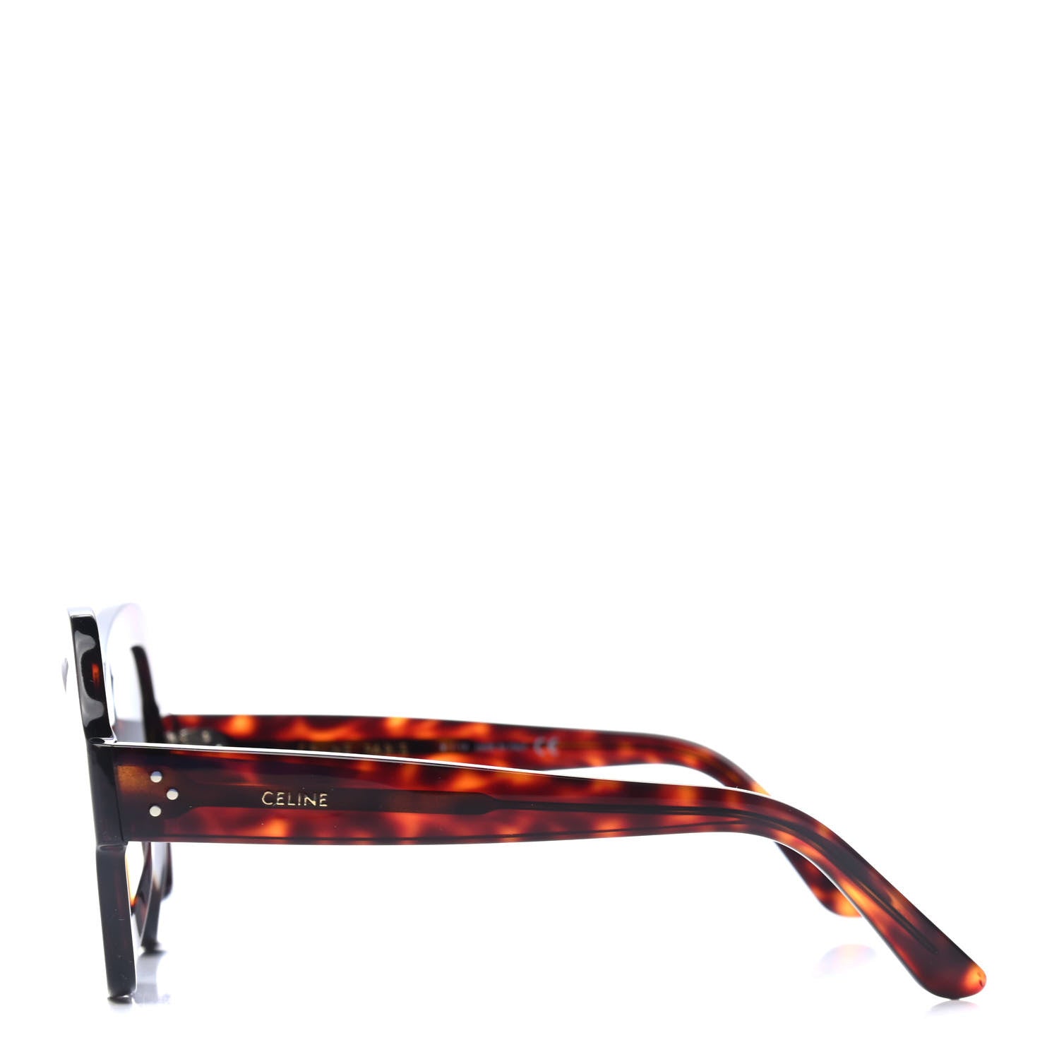 Celine Acetate Butterfly Sunglasses CL 40067I Red Havana Smoke 3 of 4