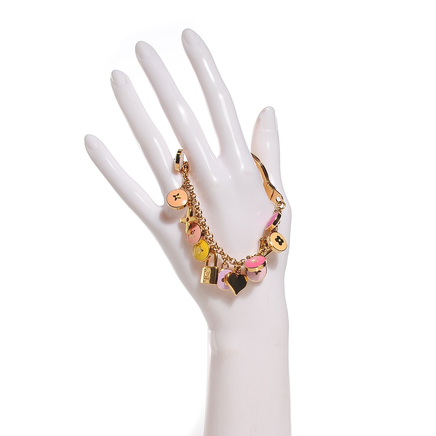Louis Vuitton Pastilles Key Chain Bag Charm Multicolor 2 of 6