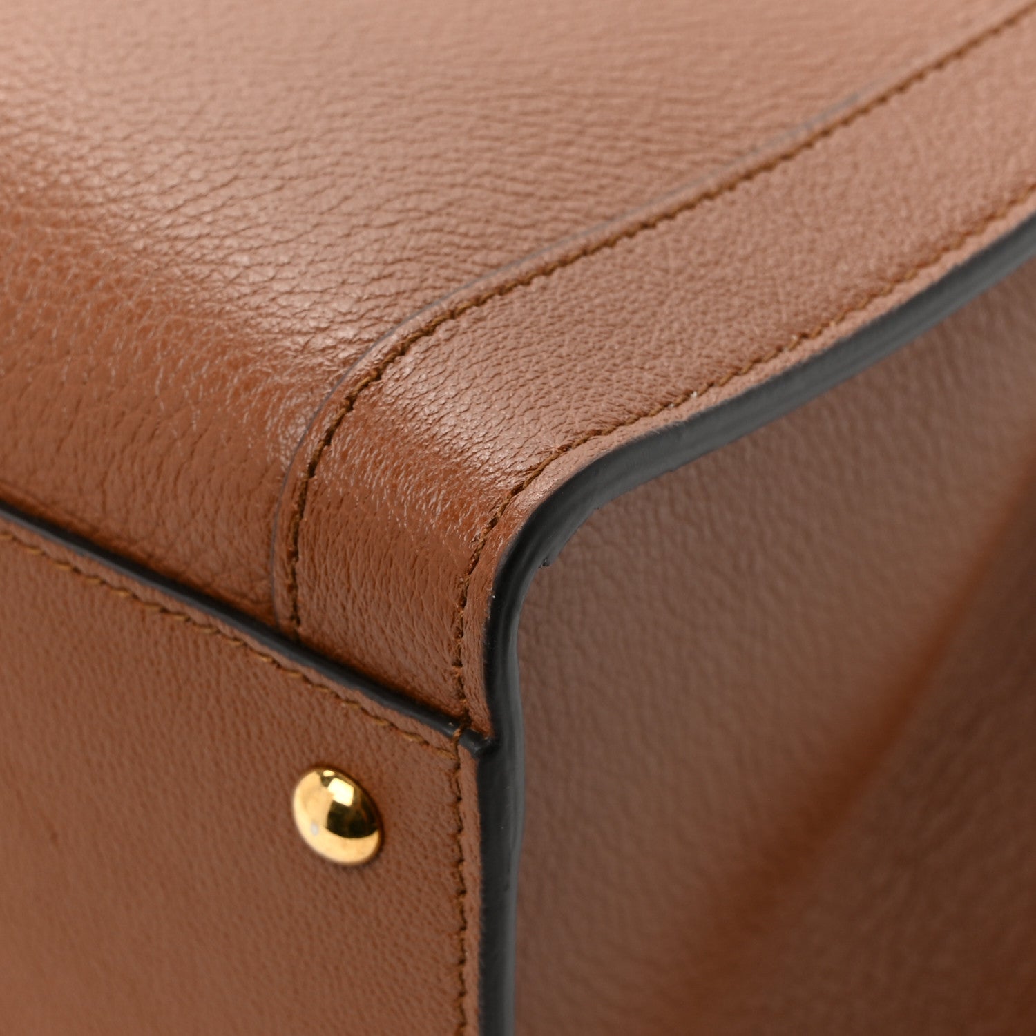 Gucci Wonka Grain Calfskin Medium Diana Tote Bag Cuir Yellow Fluo 13 of 14