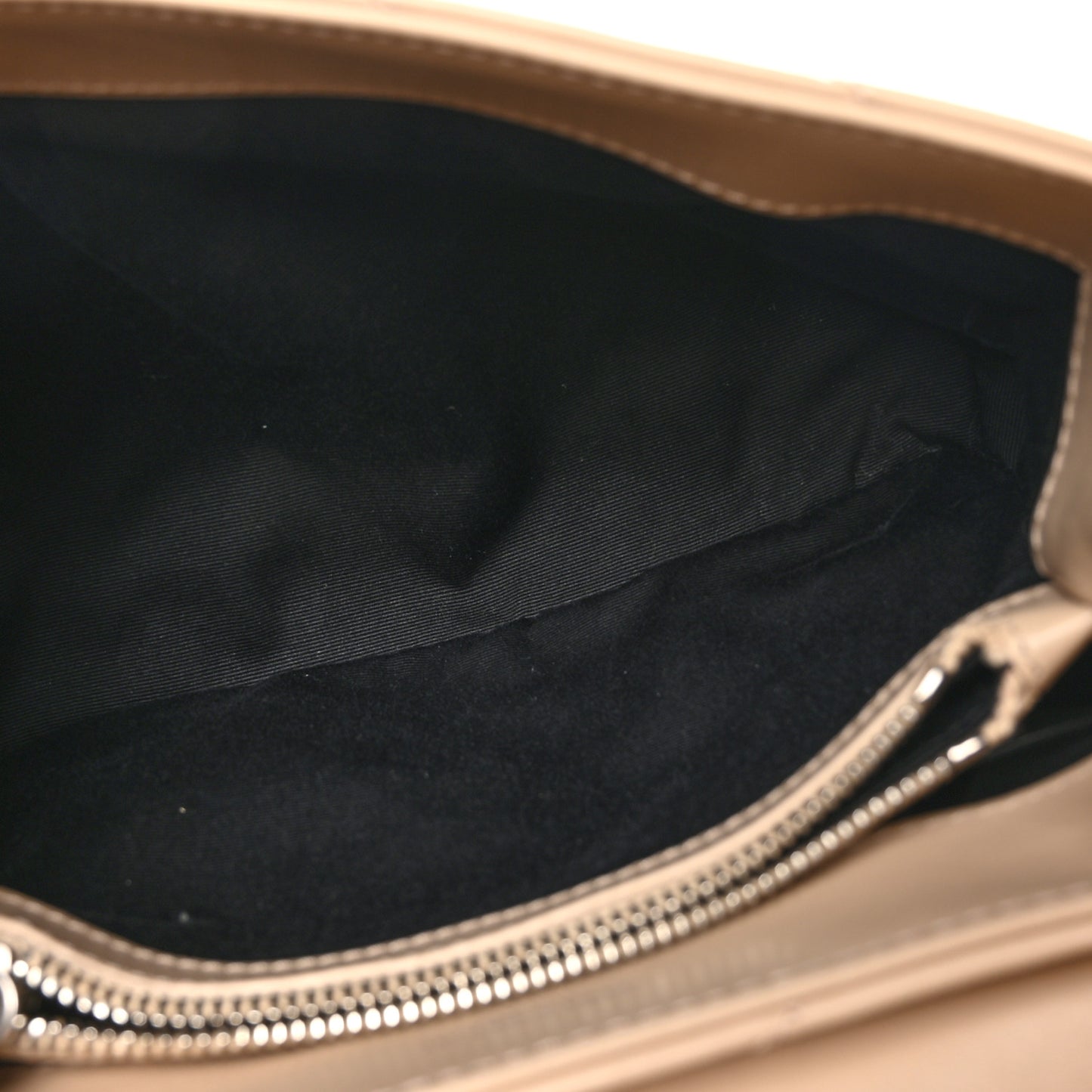 Calfskin Y Quilted Monogram Small Loulou Chain Satchel Dark Beige