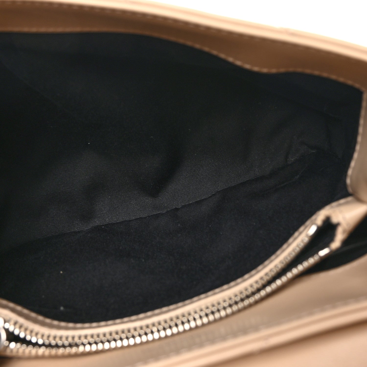 Saint Laurent Calfskin Y Quilted Monogram Small Loulou Chain Satchel Dark Beige 5 of 10