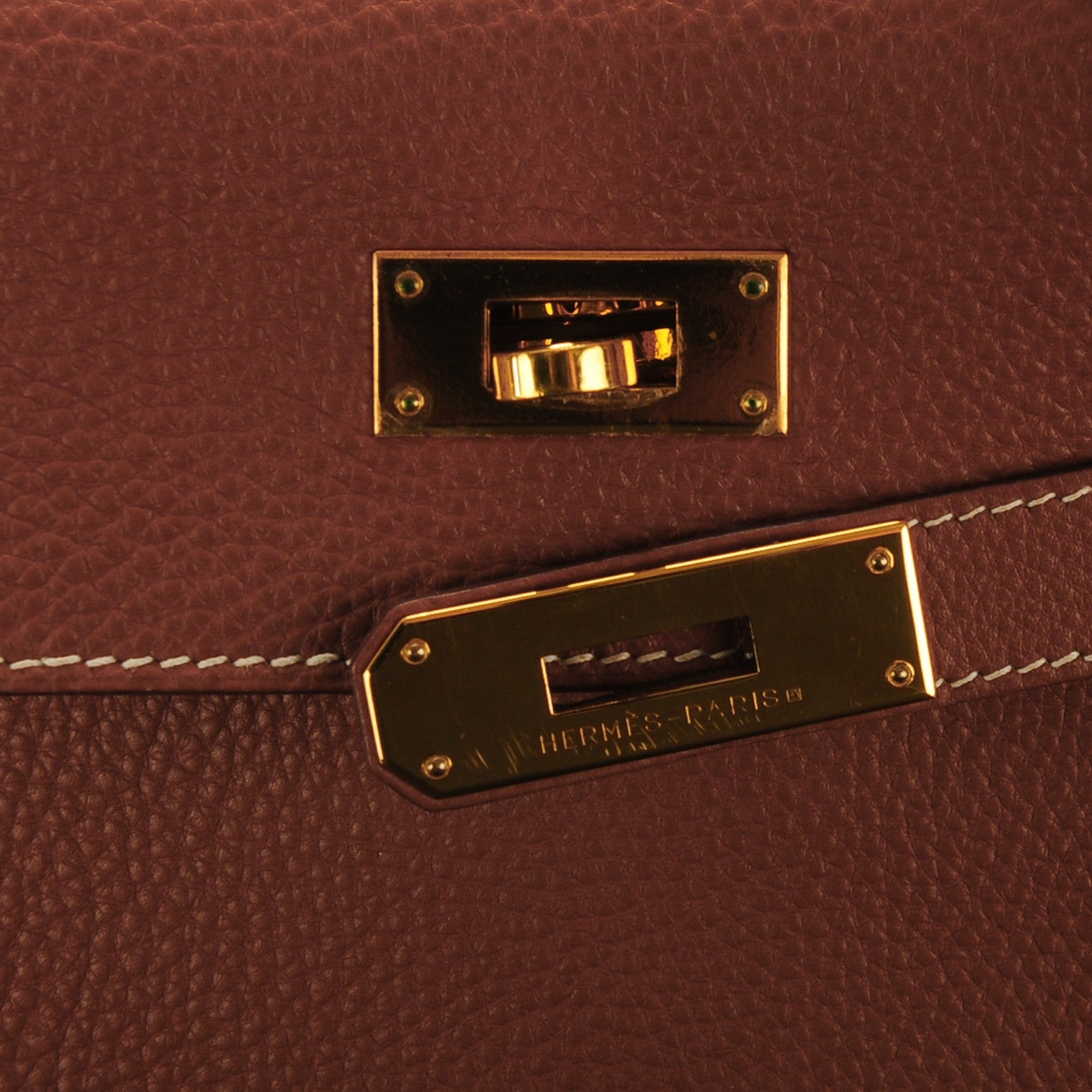 Hermes Togo Kelly Sellier 28 Gold 10 of 22
