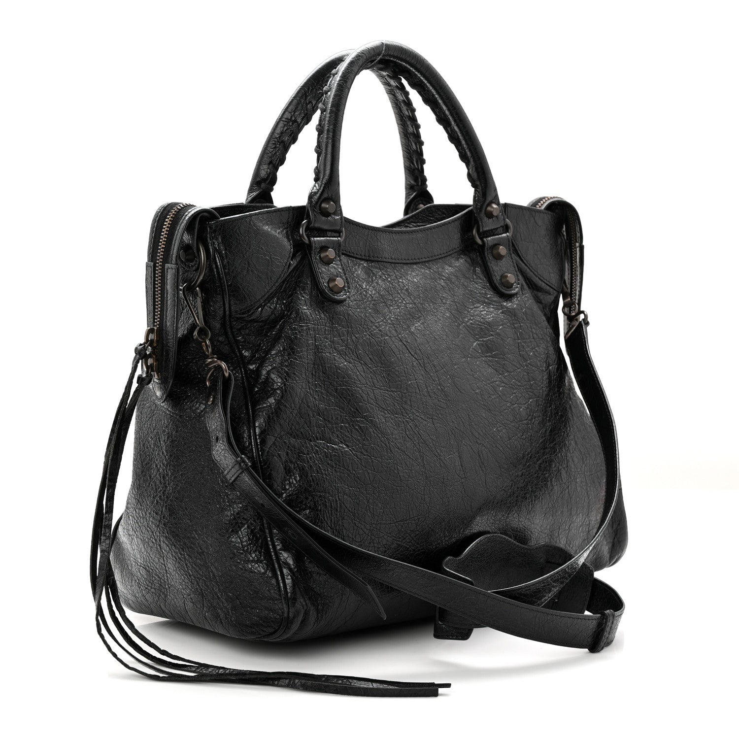 Balenciaga Agneau Classic Hardware Velo Black 4 of 11
