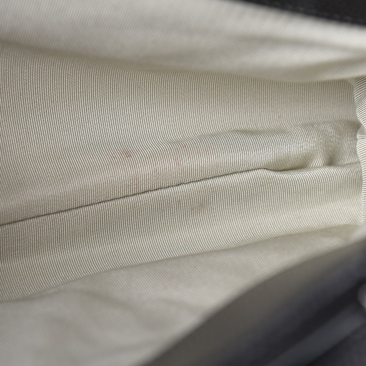 Metallic Caviar Quilted CC Tote Dark Silver