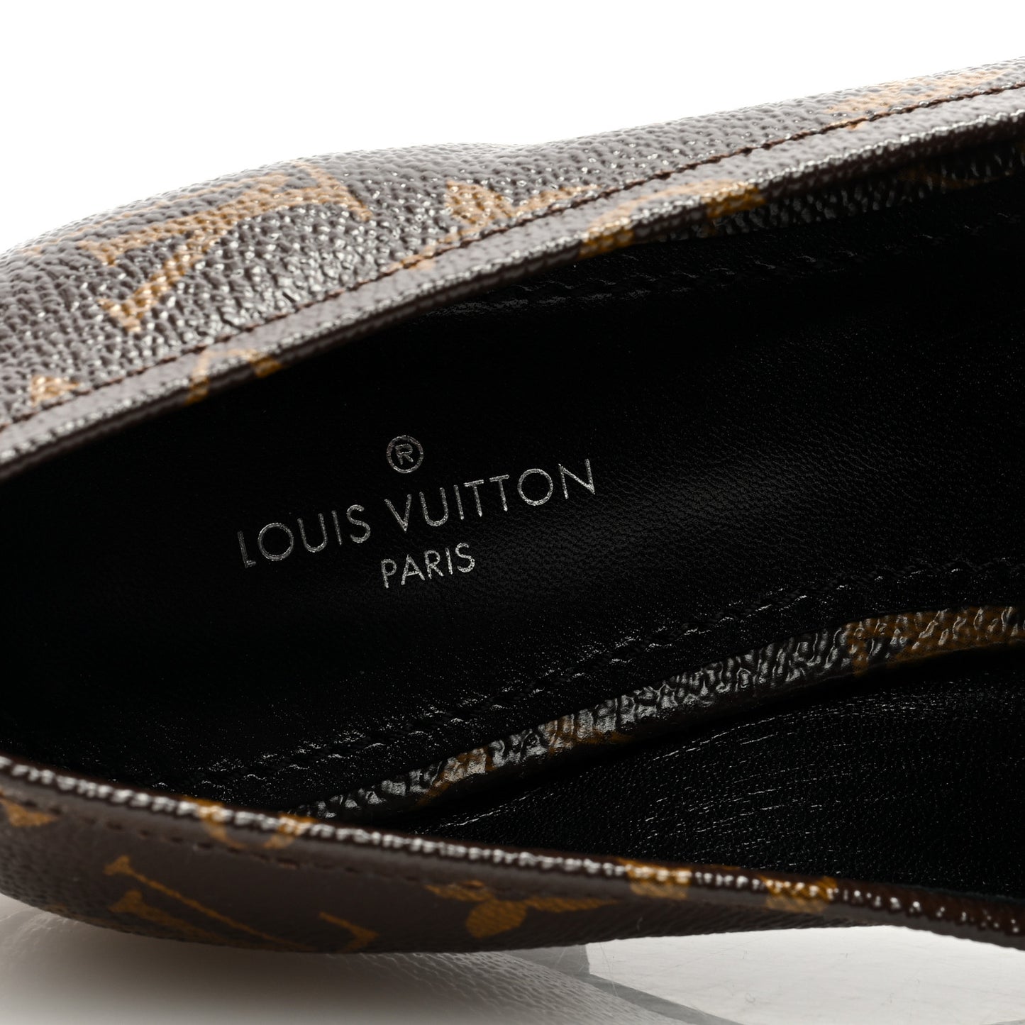 Monogram Upper Case Flat Loafer 37.5
