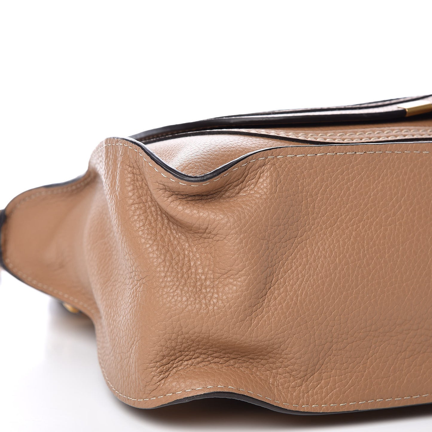 Calfskin Medium Marcie Satchel Nut