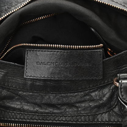 Balenciaga Agneau Giant 12 Rose Gold Hardware Town Black 6 of 13