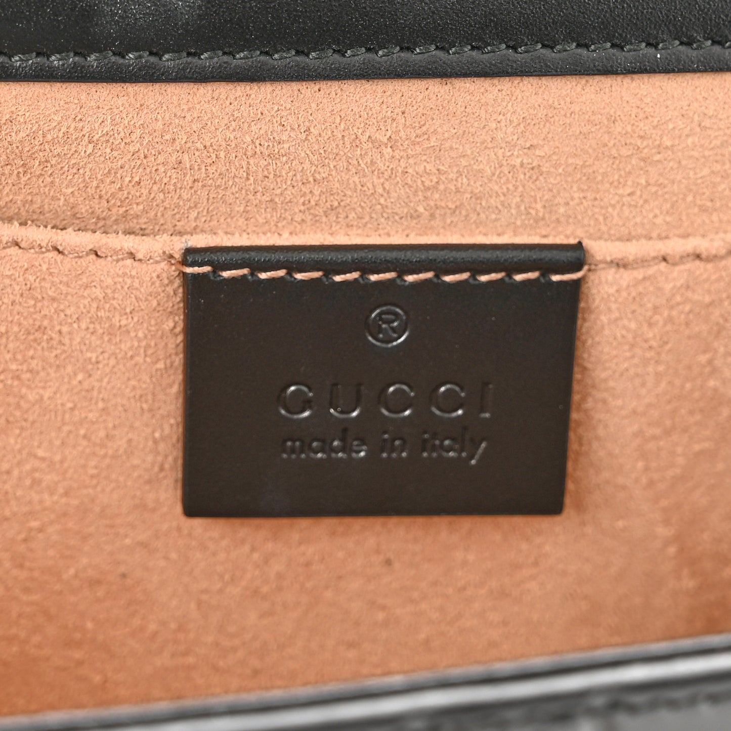Guccissima Small Padlock Shoulder Bag Black