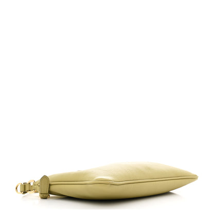 Prada Soft Calfskin Zippered Shoulder Bag Pistachio 4 of 10