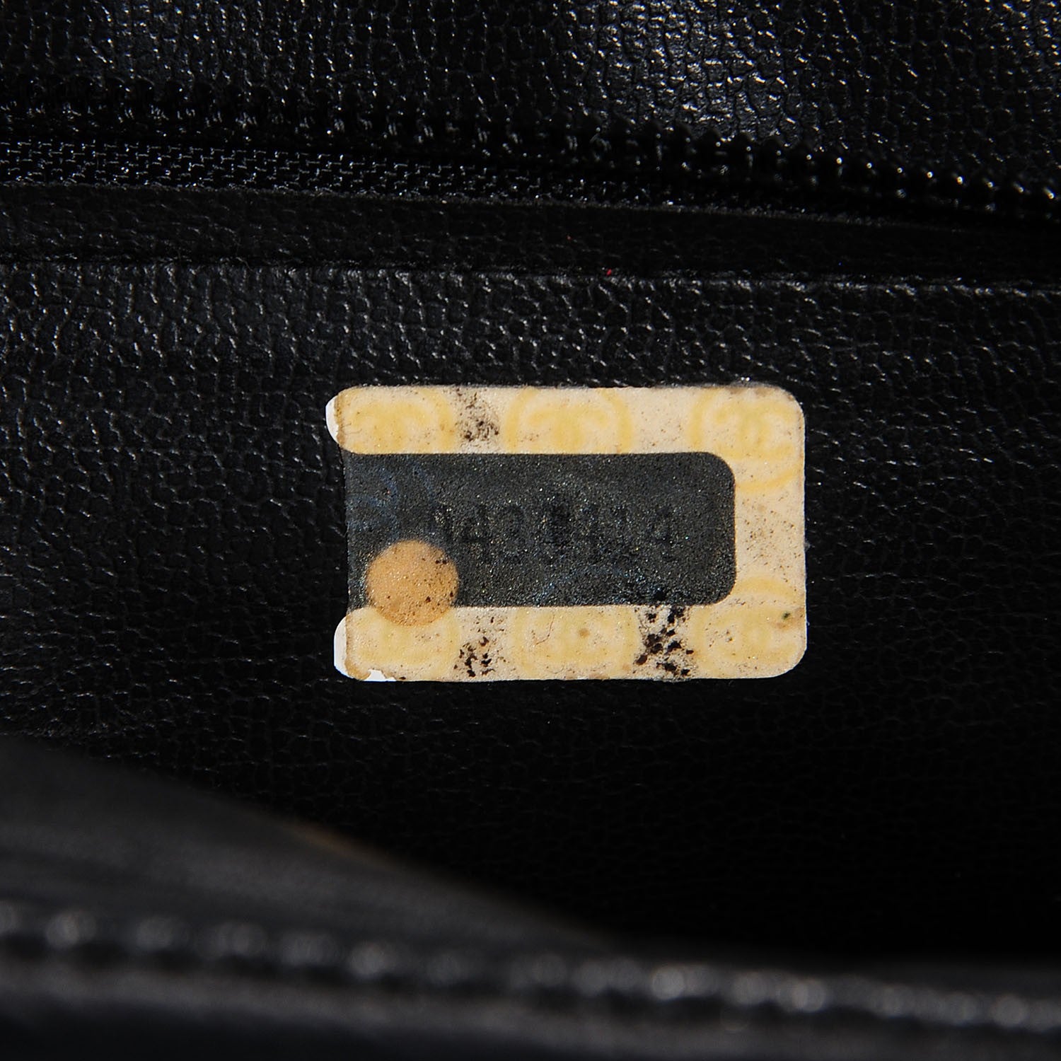 Chanel Lambskin Quilted Medium Single Flap Black 9 of 9