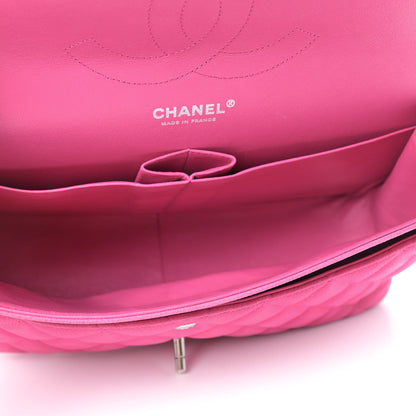 Chanel Iridescent Caviar Quilted Jumbo Double Flap Pink 4 of 10
