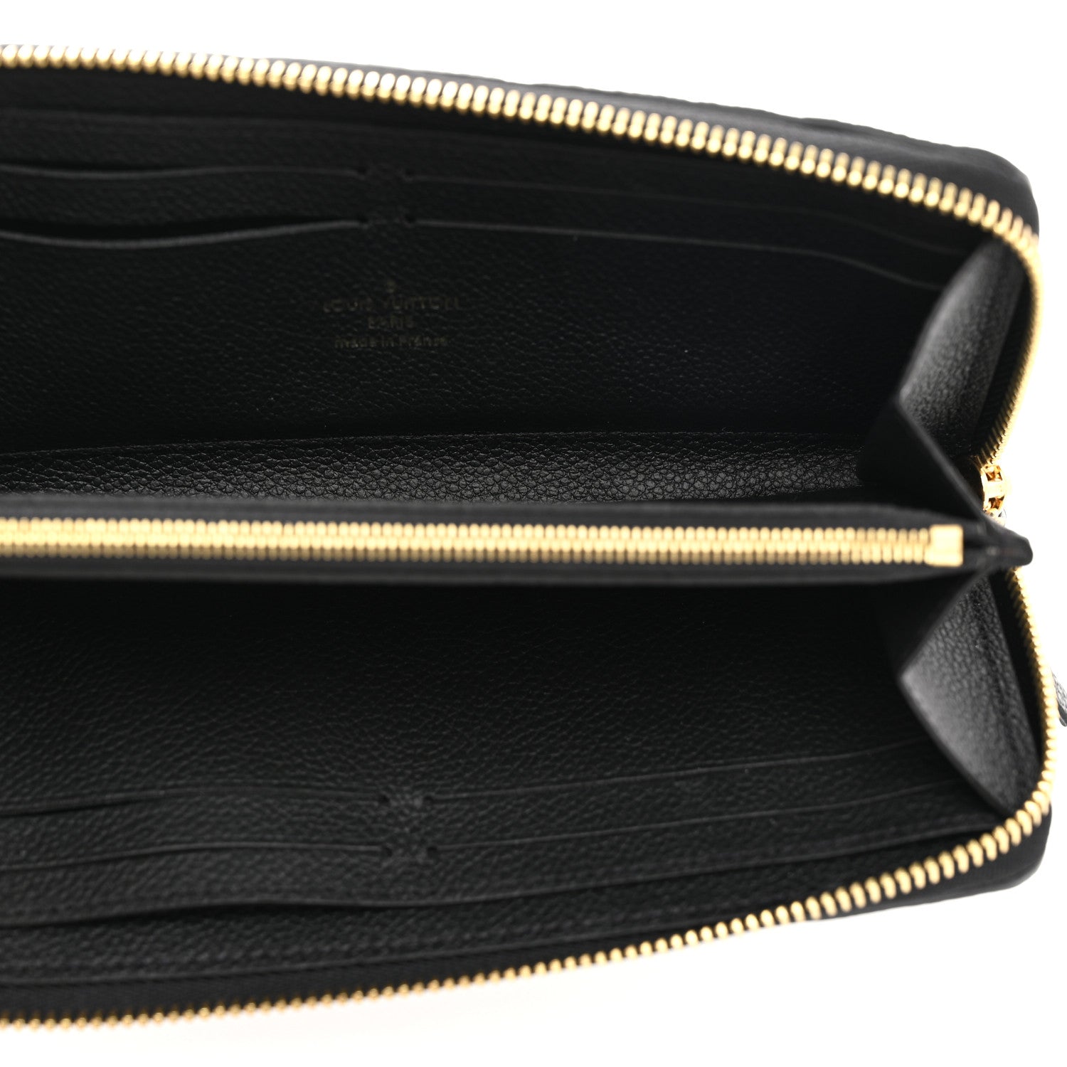 Louis Vuitton Empreinte Clemence Wallet Black 5 of 8
