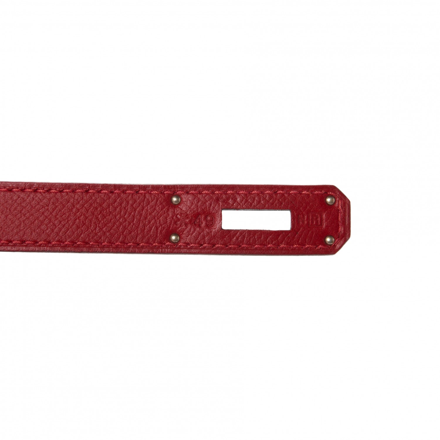 Hermes Epsom Kelly Sellier 32 Rouge Casaque 9 of 11