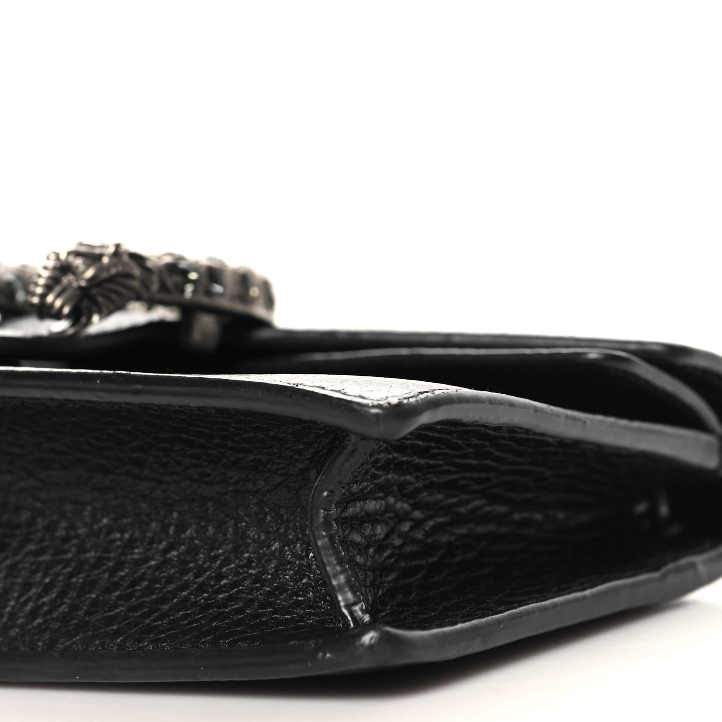 Calfskin Super Mini Dionysus Shoulder Bag Black