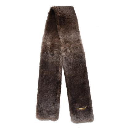 Chanel Fur CC Scarf Brown 3 of 3