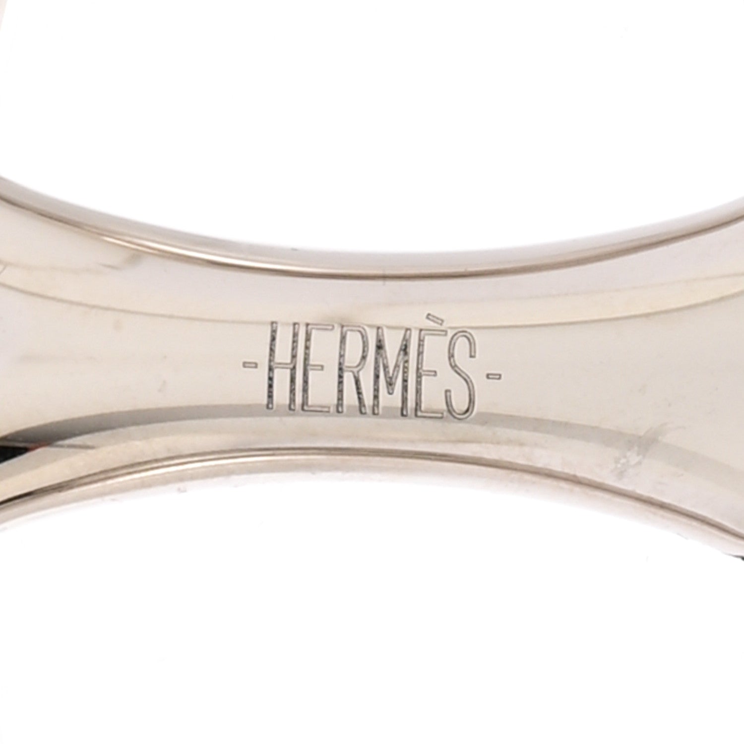 Hermes Palladium Chaine D'Ancre Scarf Ring 3 of 4