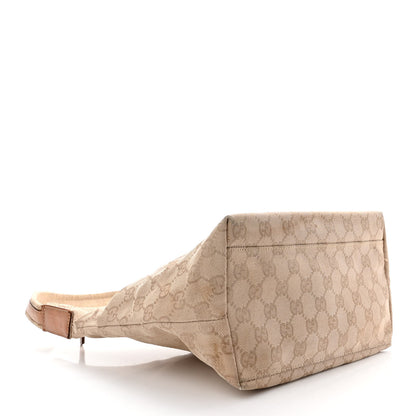 Gucci Monogram Small Hobo Beige 4 of 12