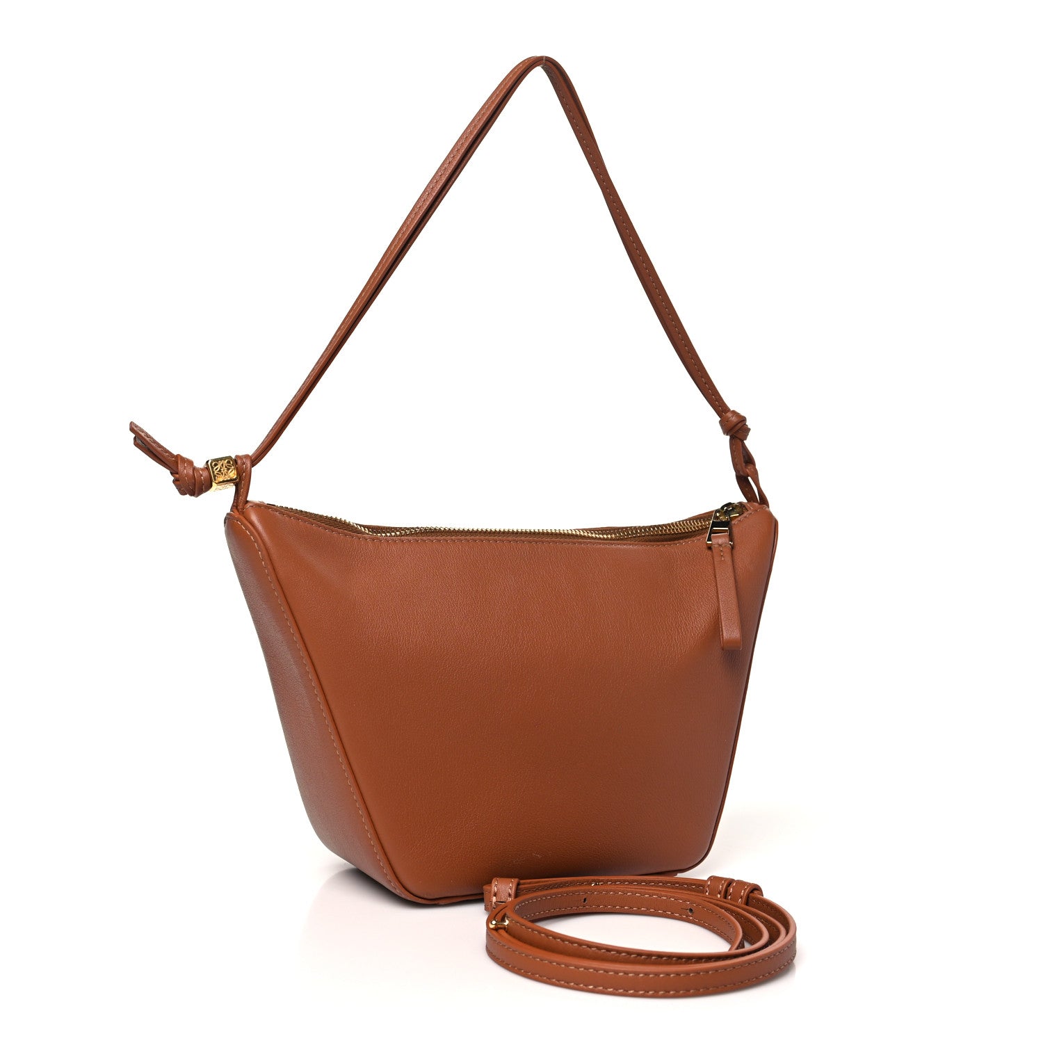 Loewe Calfskin Mini Hammock Hobo Tan 3 of 13