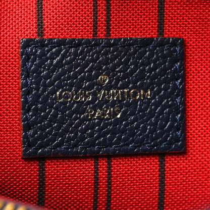 Louis Vuitton Empreinte Montaigne MM Marine Rouge 8 of 12
