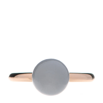Tiffany 18K Rose Gold Moonstone 8mm HardWear Ball Ring 48 4.5 1 of 5