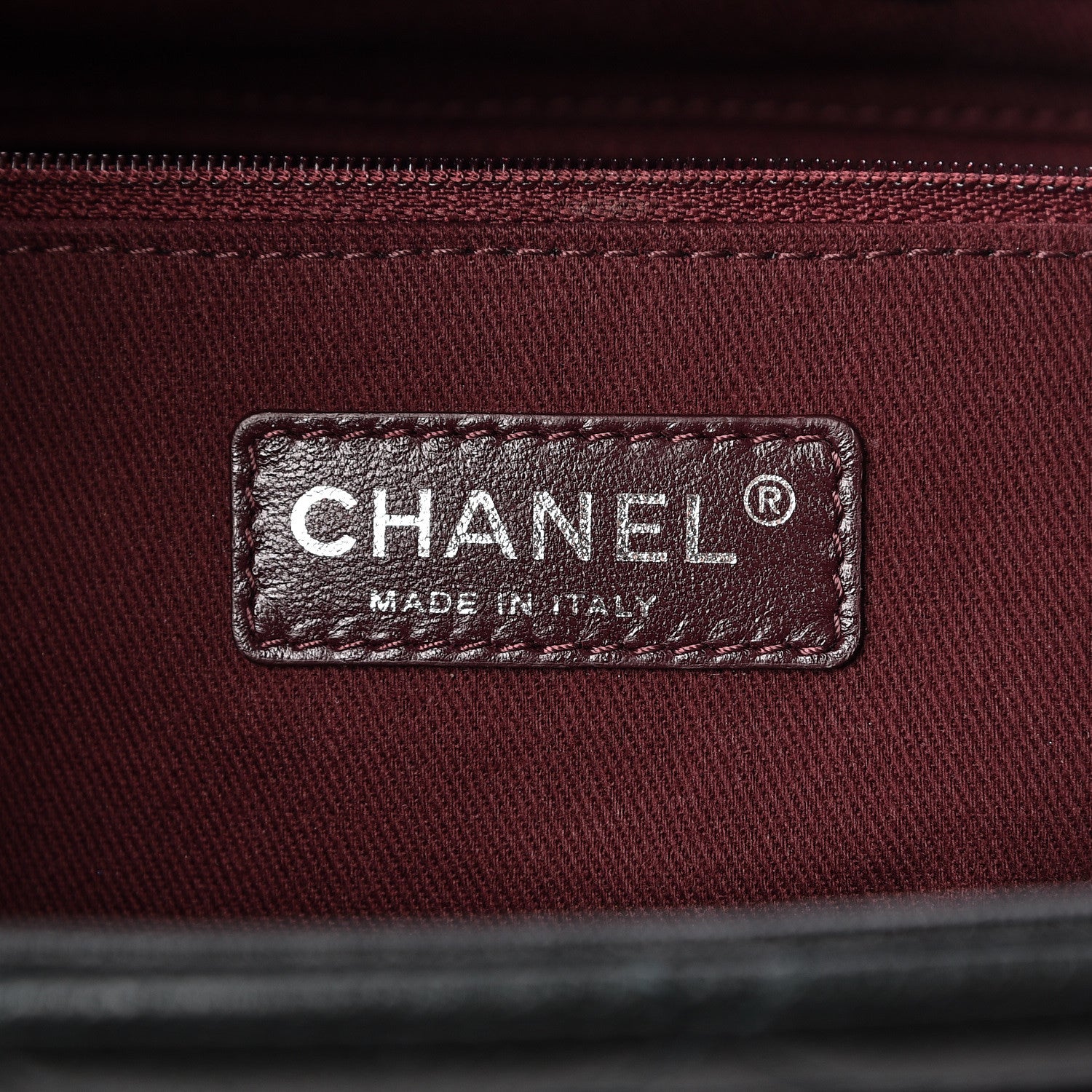 Chanel Goatskin Quilted Large Perfect Edge Shopping Tote Dark Green 11 of 17