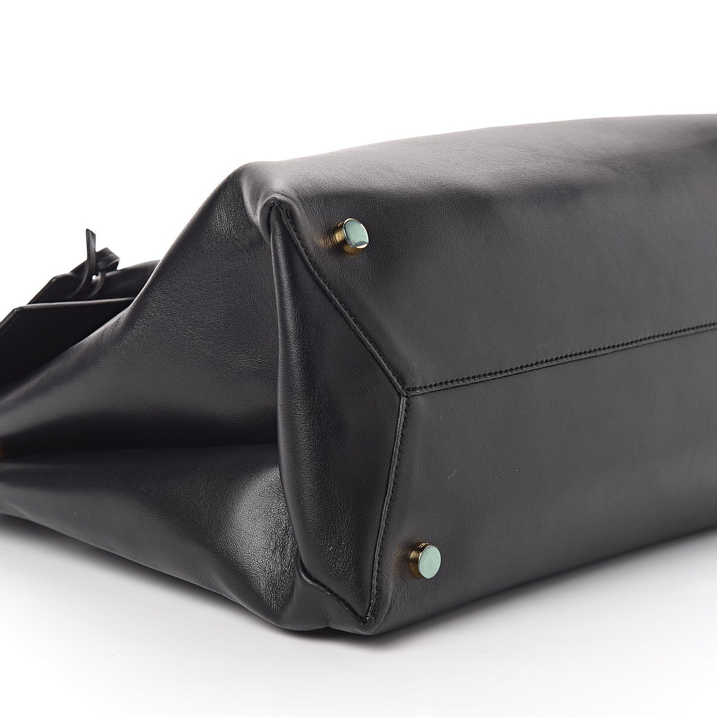 Smooth Calfskin Large Icon Bag Black