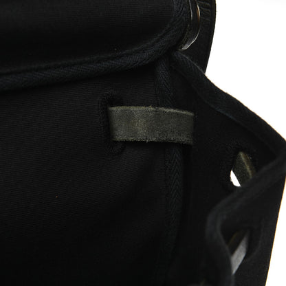Hermes Toile Vache Calfskin Herbag 39 MM Black 12 of 24