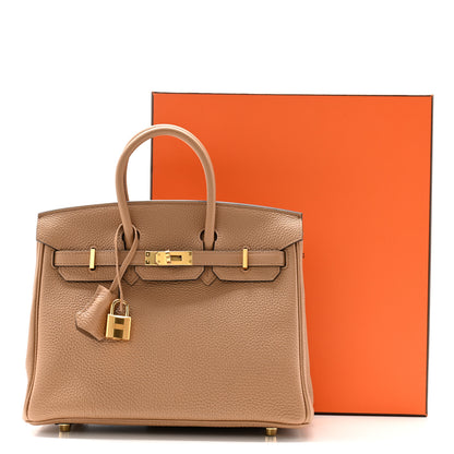 Hermes Togo Birkin 25 Chai 11 of 11