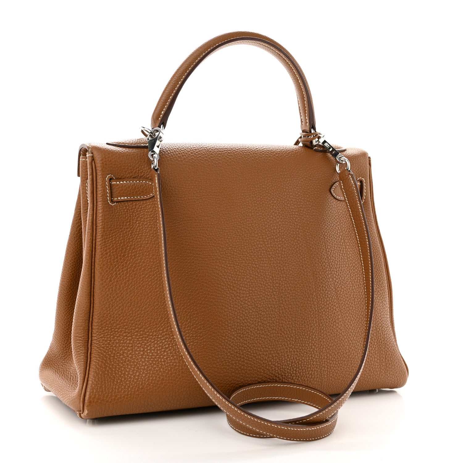 Hermes Togo Kelly Retourne 32 Gold 3 of 9