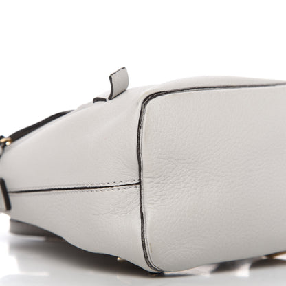 Chloe Suede Calfskin Mini Faye Backpack Airy Grey 6 of 9