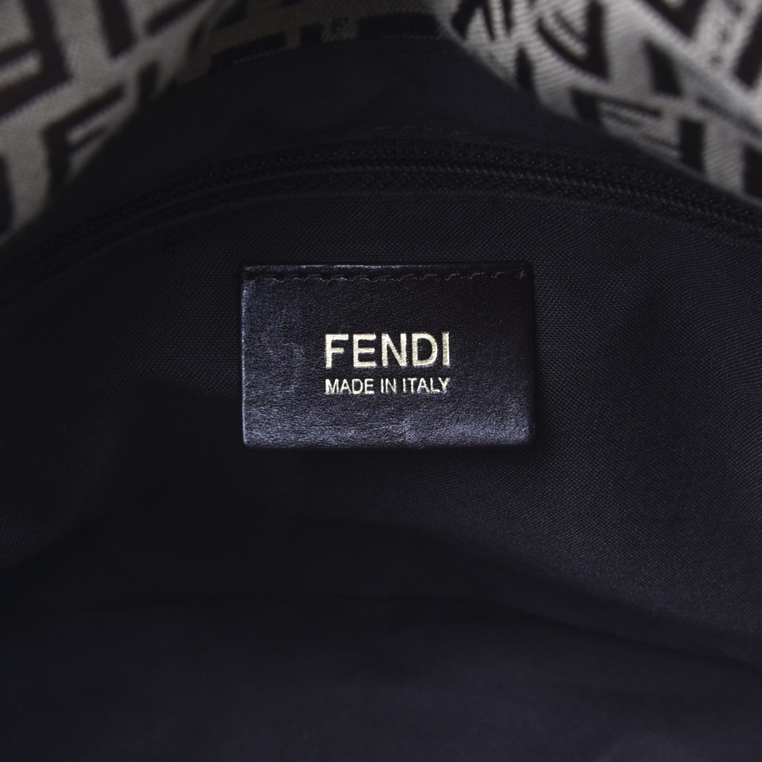 Fendi Zucchino Vitello Mama Baguette Mogano Panna Grigio Lunai 8 of 13