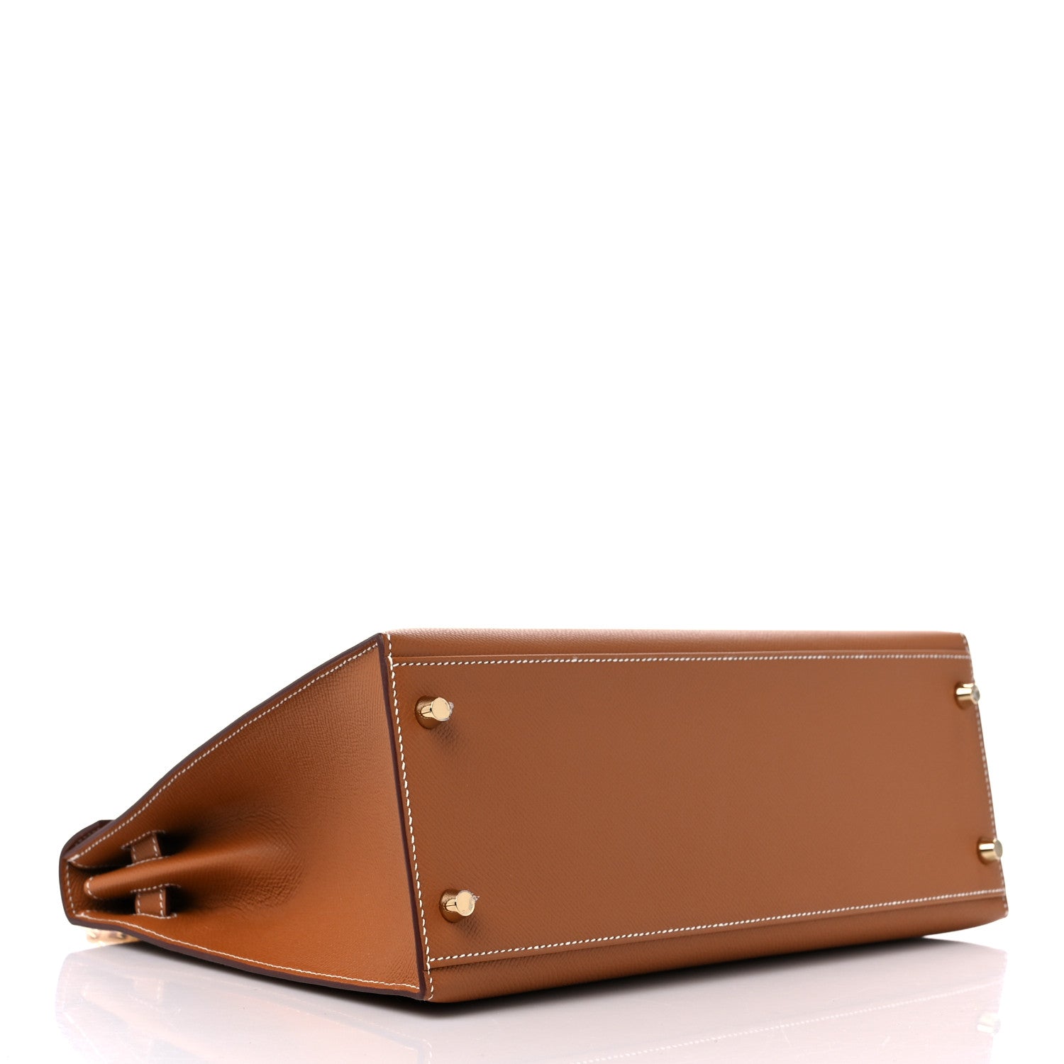 Hermes Epsom Kelly Sellier 32 Gold 4 of 10