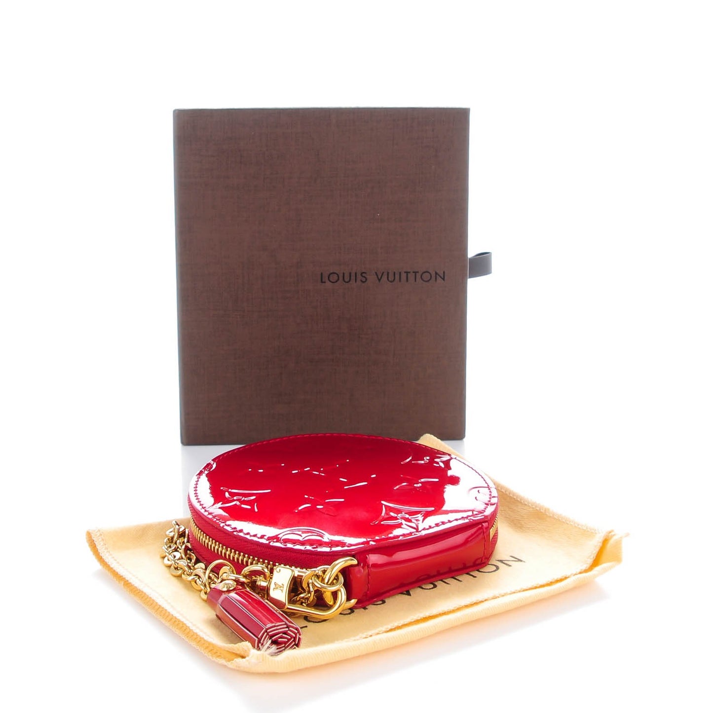 Vernis Chapeau Coin Purse Pomme D'Amour