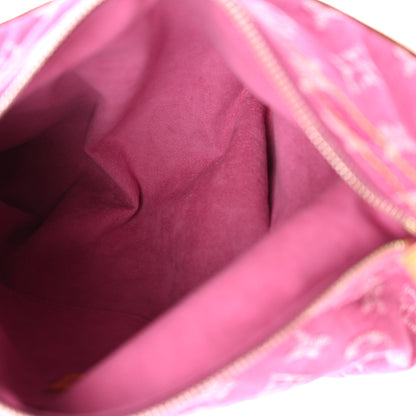 Louis Vuitton Denim Baggy PM Fuchsia 5 of 10