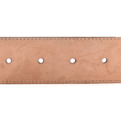 Gucci Guccissima Signature Interlocking G 37mm Belt 80 32 Hibiscus Red 4 of 6