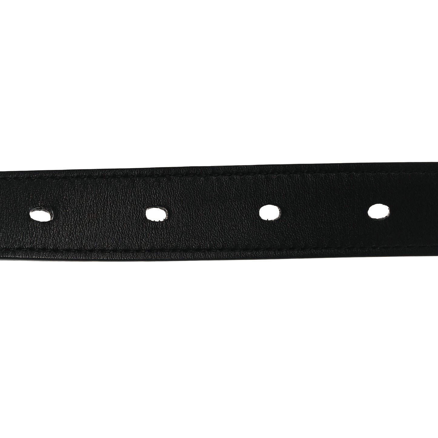 Smooth Calfskin Monogram Cassandre Extra Thin Square Buckle 80 32 Belt Black