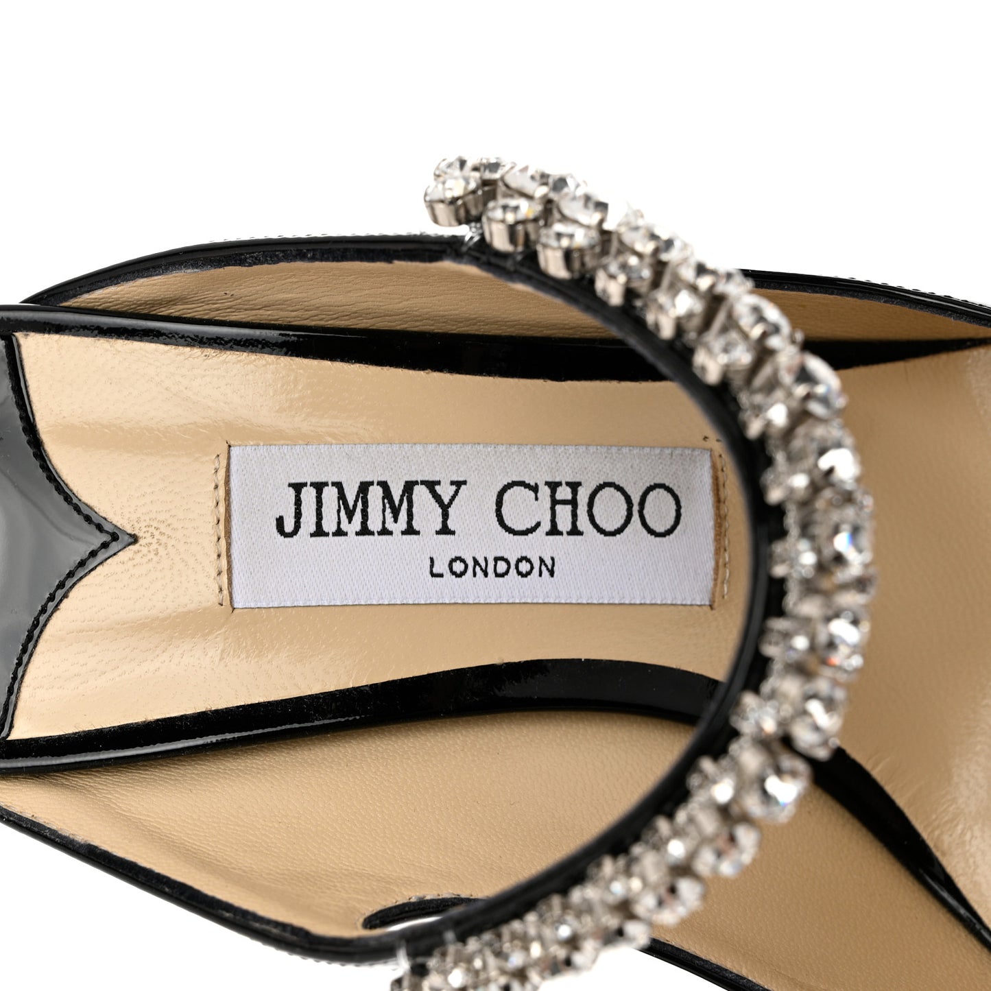 Patent Crystal Bing 100 Pumps 38.5 Black