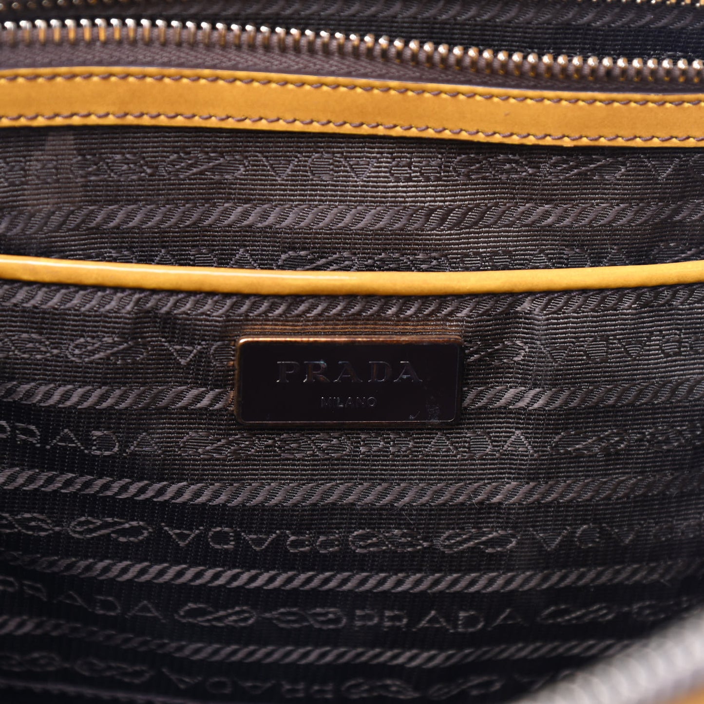 Spazzolato Medium Double Zip Tote Sole Fume