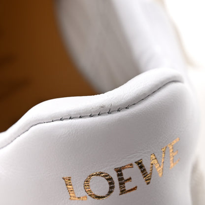 Loewe Nylon Suede Flow Retro Runner Sneakers 37 White 10 of 10