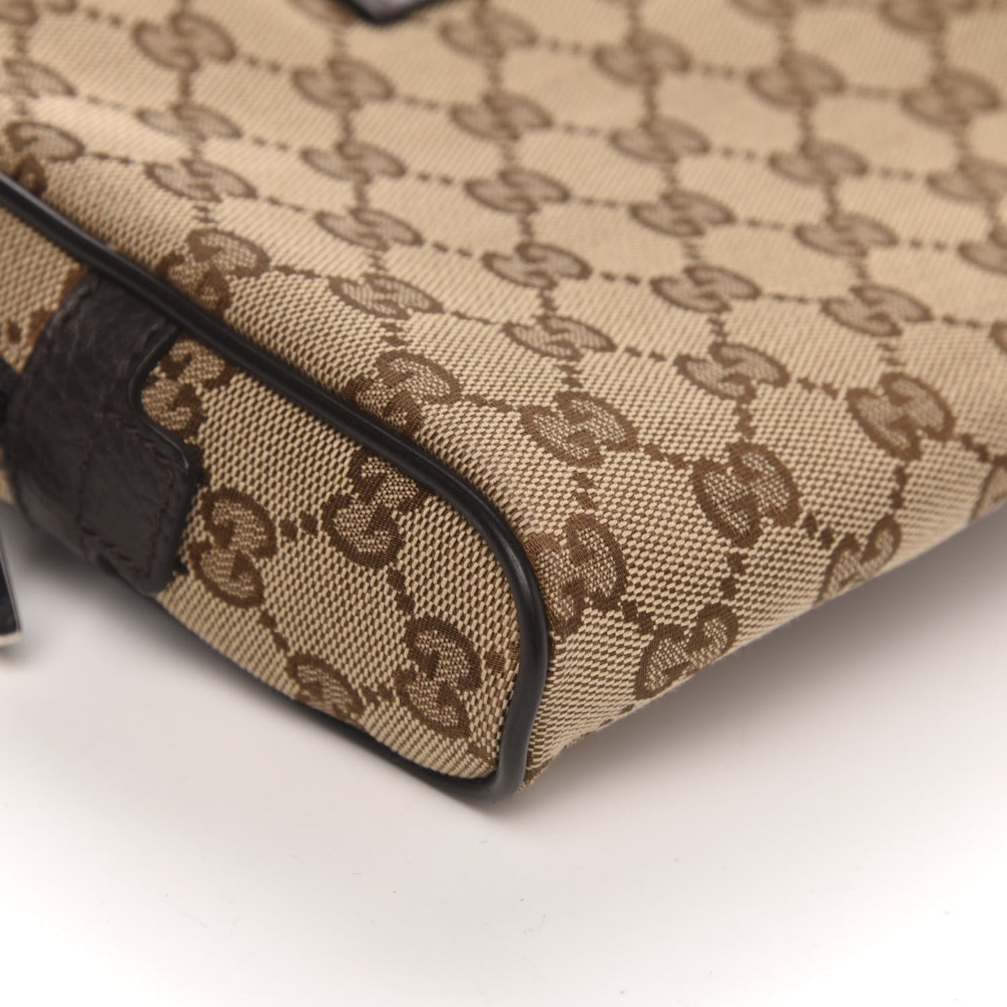 Monogram Belt Bag Dark Brown