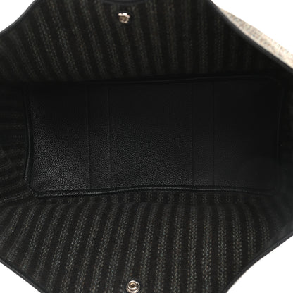 Hermes Ribbed Wool Negonda Garden Party 36 MM Black 4 of 8