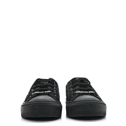 Christian Dior Canvas Walk'N'Dior Low Top Sneakers 36.5 Black 2 of 9