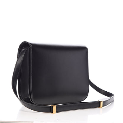 Celine Box Calfskin Medium Classic Box Flap Bag Black 3 of 10