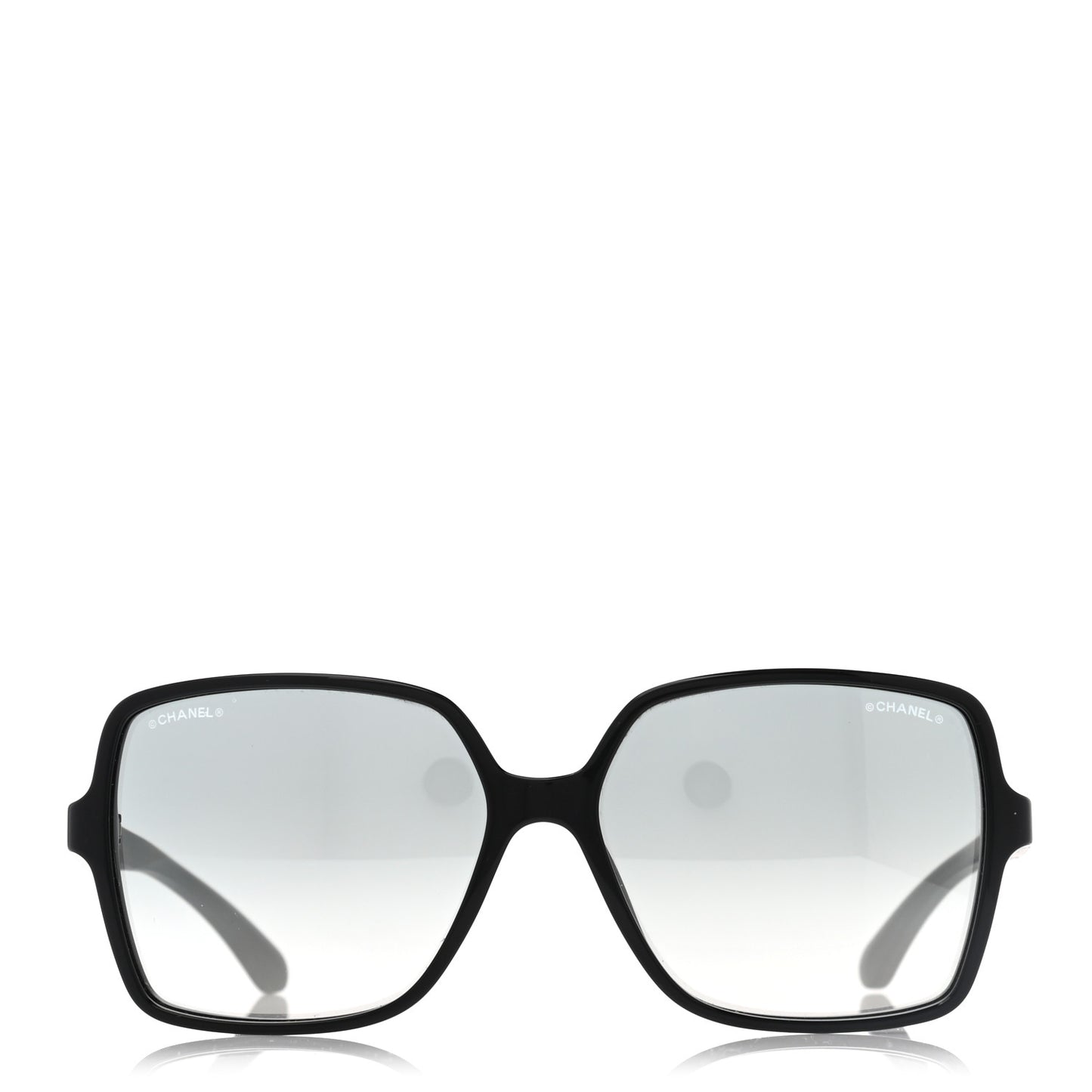 Acetate Square Sunglasses Black