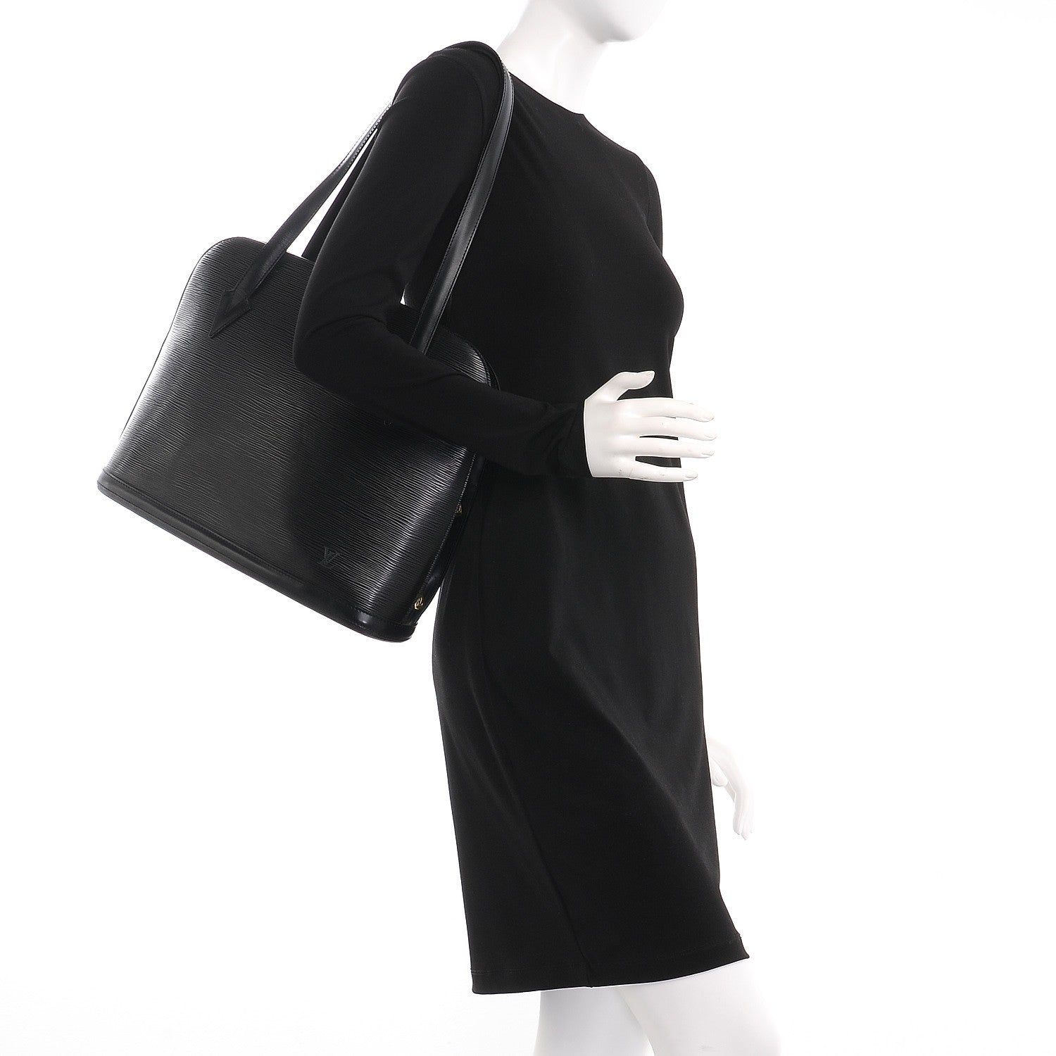 Louis Vuitton Epi Lussac Black 2 of 7