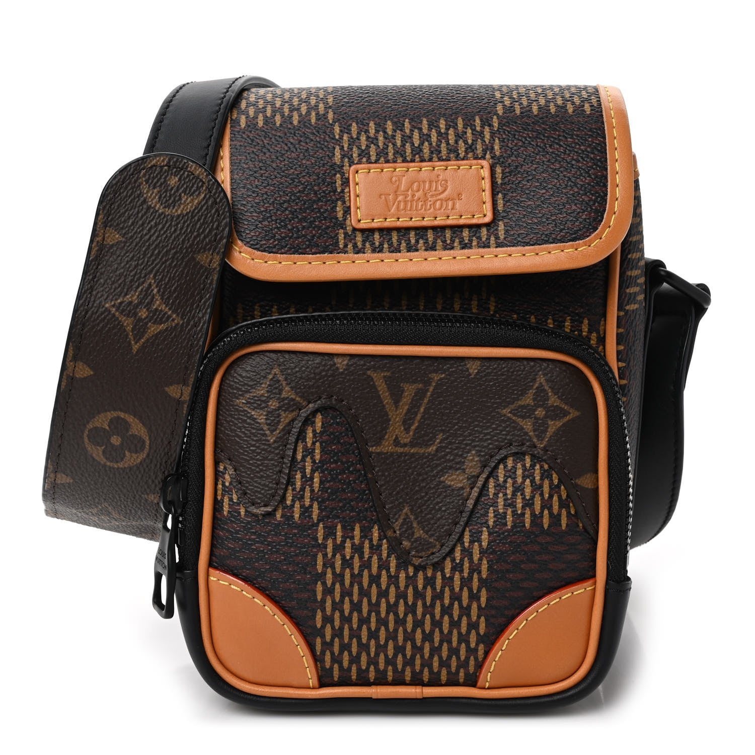 Louis Vuitton X NIGO Giant Damier Ebene Monogram Nano Amazone Messenger 1 of 8