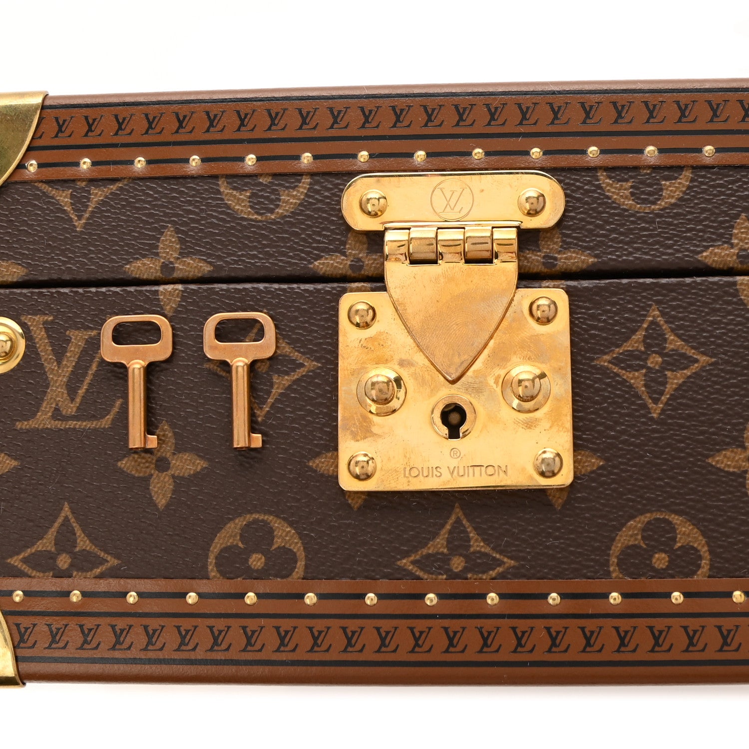 Louis Vuitton Monogram Coffret Tresor 24 8 of 8