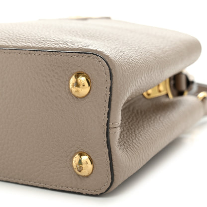 Louis Vuitton Taurillon Capucines BB Galet 9 of 9
