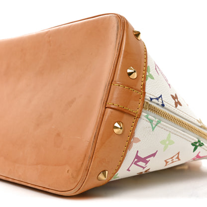 Louis Vuitton Monogram Multicolor Alma PM White 9 of 9