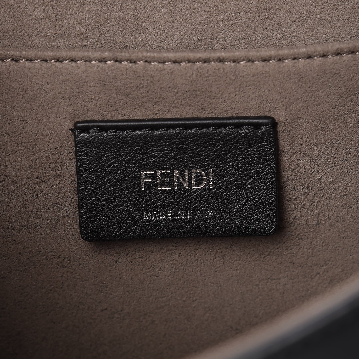 Fendi Vitello Century Opaco F is Fendi Kan I Shoulder Bag Black 8 of 11